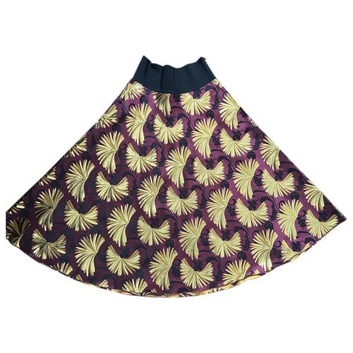 Pre-owned Jucca Maxi Skirt In Multicolour