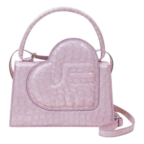 Pre-owned Ester Manas Leather Handbag In Pink
