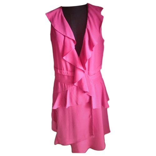 Pre-owned Silvian Heach Mid-length Dress In Pink