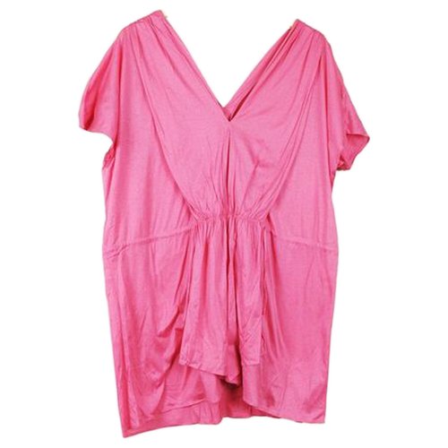 Pre-owned Eres Mini Dress In Pink