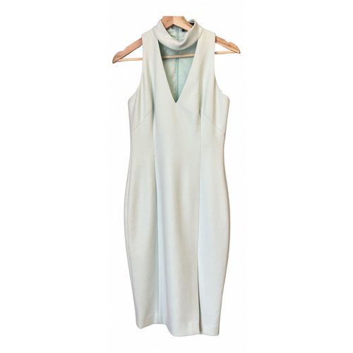 Pre-owned Intermix Mid-length Dress In Green