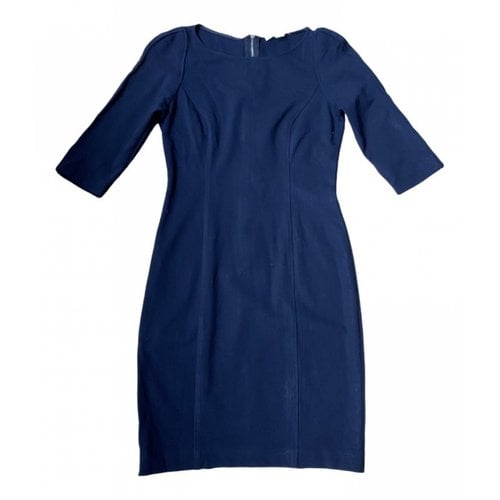 Pre-owned Marella Mid-length Dress In Navy