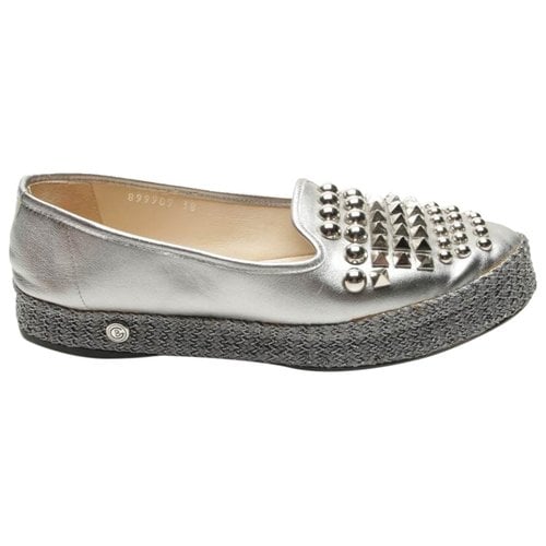 Pre-owned Baldinini Leather Flats In Other