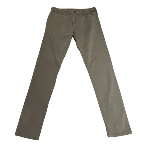 Pre-owned Mm6 Maison Margiela Straight Pants In Grey
