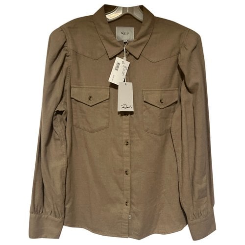 Pre-owned Rails Shirt In Beige