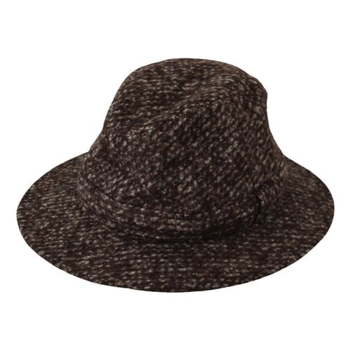 Pre-owned Dolce & Gabbana Wool Hat In Grey