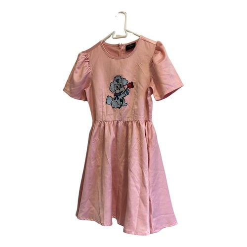 Pre-owned Lazy Oaf Mid-length Dress In Pink
