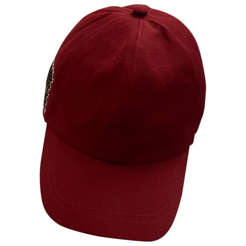 Pre-owned Gucci Hat In Burgundy