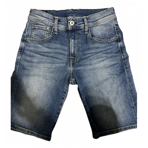 Pre-owned Pepe Jeans Short In Blue