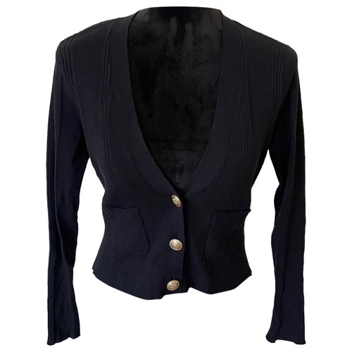 Pre-owned L Agence Cardigan In Black
