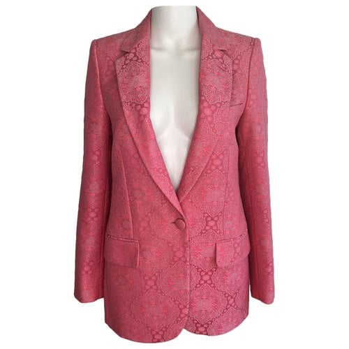 Pre-owned Stella Mccartney Blazer In Pink