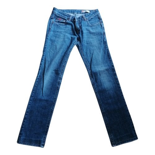 Pre-owned Gas Bootcut Jeans In Blue