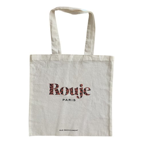Pre-owned Rouje Tote In White