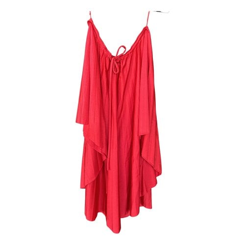 Pre-owned Balenciaga Mid-length Dress In Red