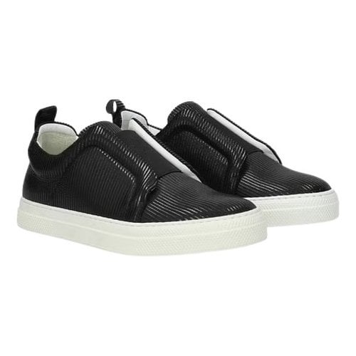 Pre-owned Pierre Hardy Trainers In Black