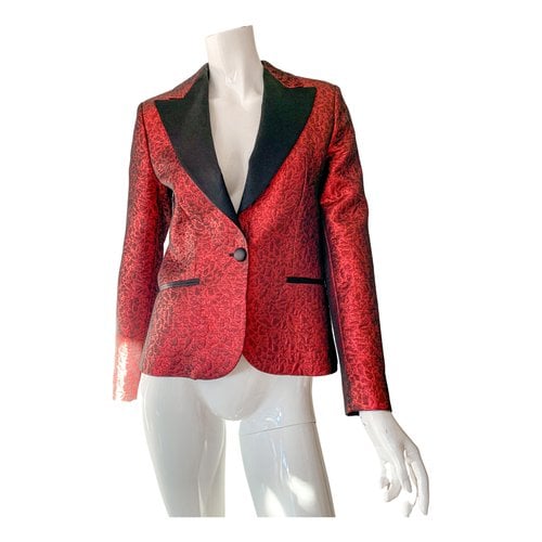 Pre-owned Redemption Blazer In Red