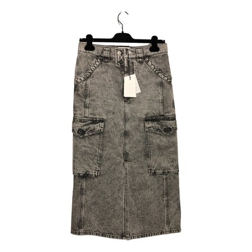 Pre-owned Isabel Marant Étoile Mid-length Skirt In Grey