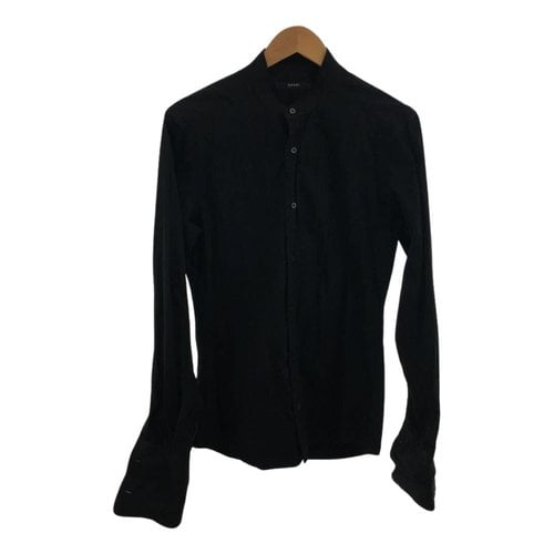 Pre-owned Gucci Shirt In Black