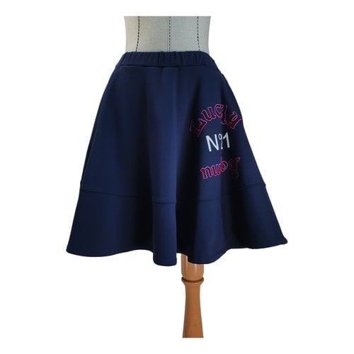 Pre-owned N°21 Mid-length Skirt In Blue