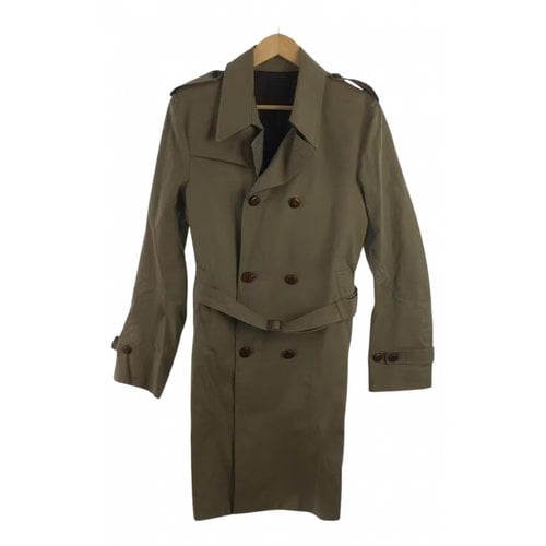 Pre-owned Etro Trench In Camel