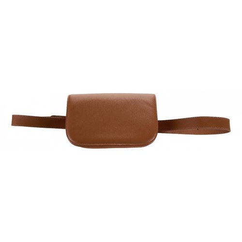 Pre-owned Jaggar Vegan Leather Mini Bag In Brown