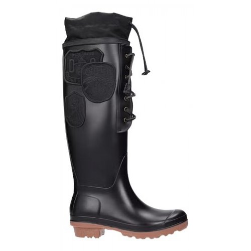 Pre-owned Dsquared2 Boots In Black