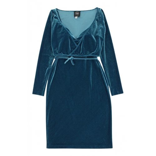 Pre-owned La Perla Velvet Mid-length Dress In Blue