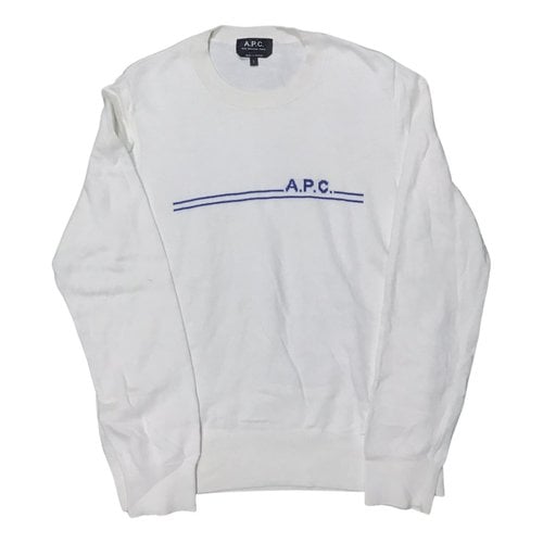 Pre-owned Apc Knitwear In White