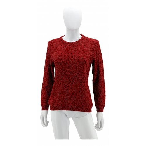 Pre-owned Valentino Wool Jumper In Red