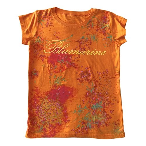 Pre-owned Blumarine T-shirt In Orange