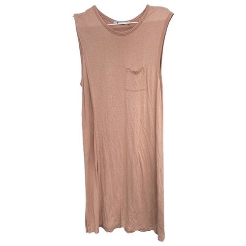 Pre-owned Alexander Wang T Mid-length Dress In Pink