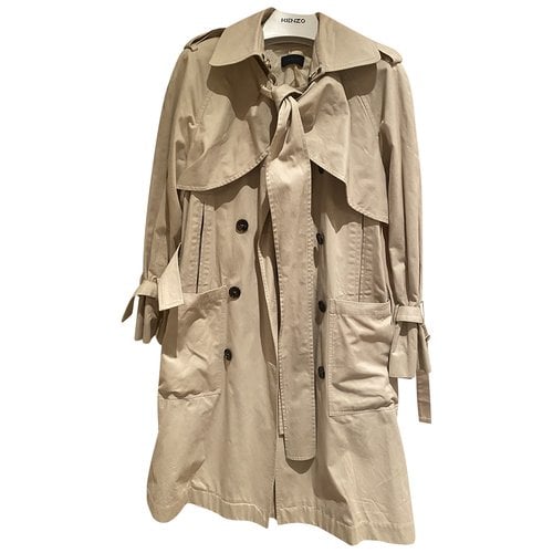 Pre-owned Eudon Choi Trench Coat In Beige