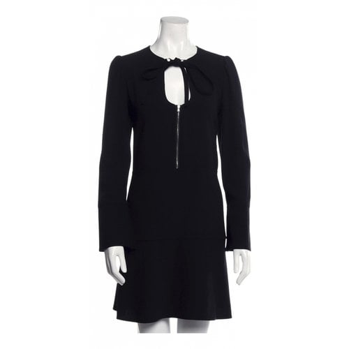 Pre-owned Proenza Schouler Mini Dress In Black