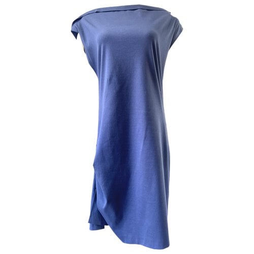 Pre-owned Brunello Cucinelli Mid-length Dress In Blue