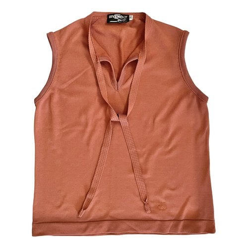 Pre-owned Givenchy Blouse In Orange
