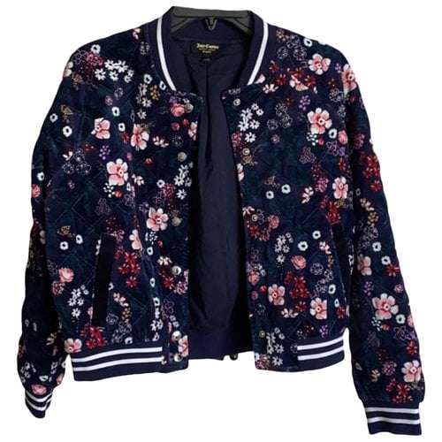 Pre-owned Juicy Couture Jacket In Navy