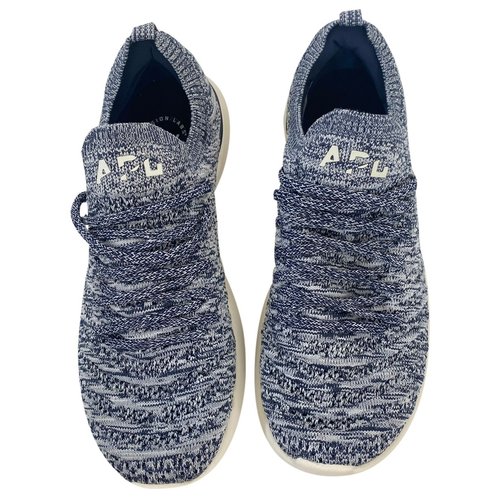 Pre-owned Apl Athletic Propulsion Labs Trainers In Blue