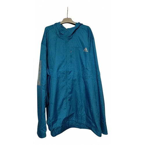 Pre-owned Adidas Originals Jacket In Turquoise