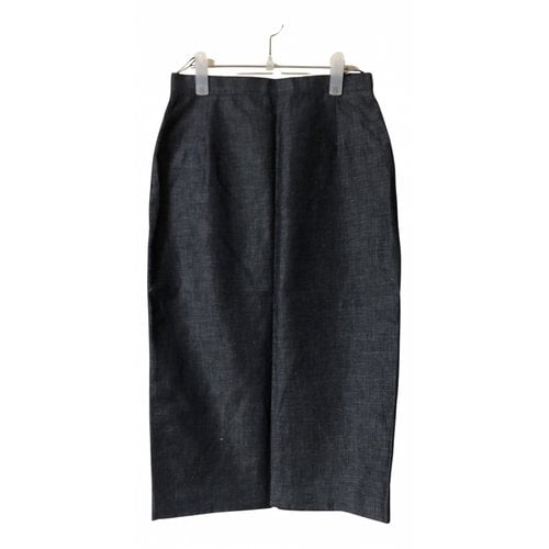 Pre-owned N°21 Mid-length Skirt In Anthracite
