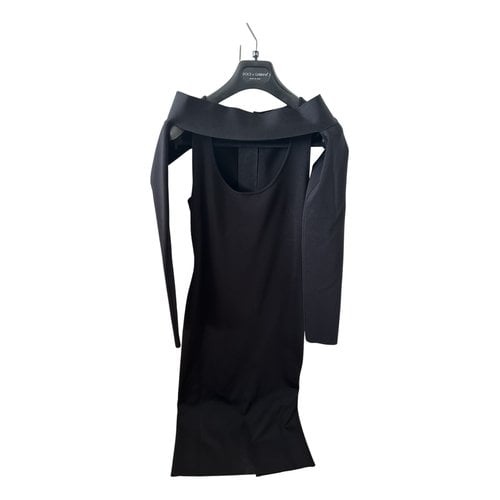 Pre-owned Givenchy Mid-length Dress In Black