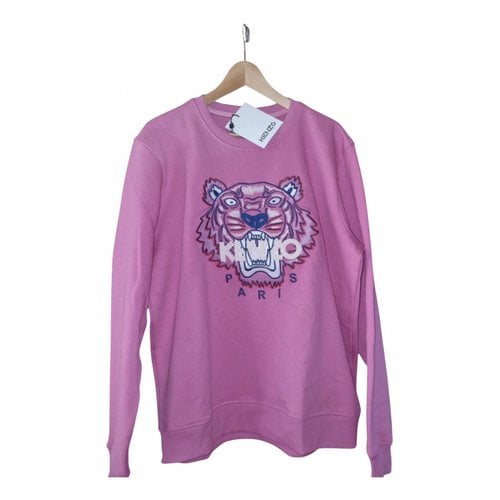 Pre-owned Kenzo Tiger Sweatshirt In Pink