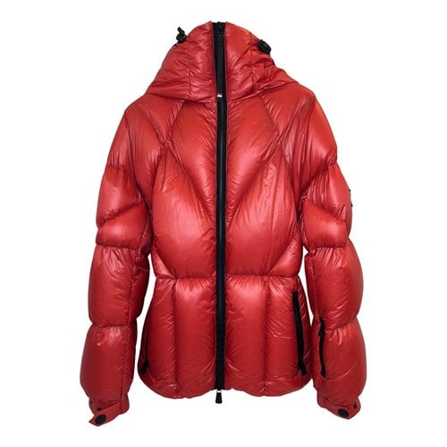 Pre-owned Moncler Puffer In Red
