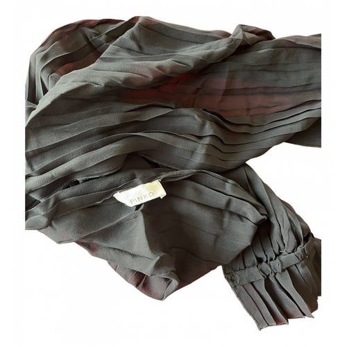 Pre-owned Pinko Stole In Black