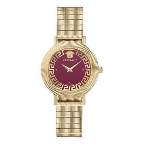 Pre-owned Versace Watch In Gold