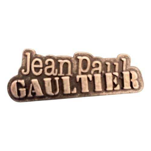 Pre-owned Jean Paul Gaultier Pin & Brooche In Silver