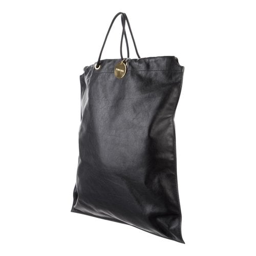 Pre-owned Tom Ford Leather Handbag In Black