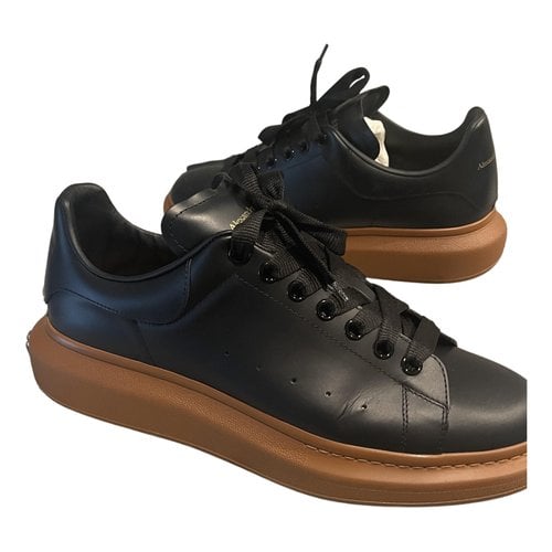 Pre-owned Alexander Mcqueen Leather Lace Ups In Multicolour