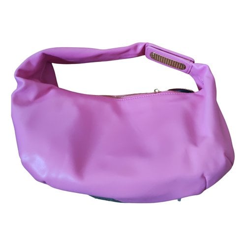 Pre-owned Chiara Ferragni Vegan Leather Handbag In Pink