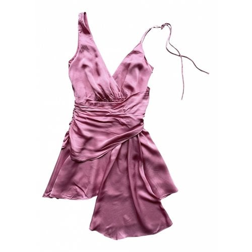 Pre-owned Lovers & Friends Mini Dress In Pink