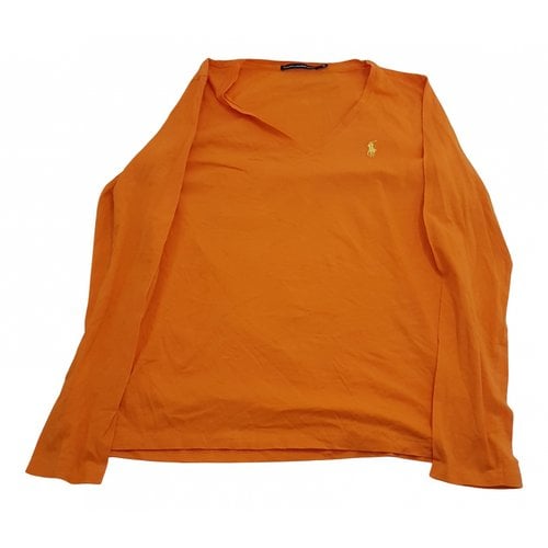 Pre-owned Ralph Lauren T-shirt In Orange